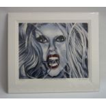 ED O'FARRELL Lady Gaga Born This Way, limited edition print, signed and numbered 5/200, 28cm x 33.