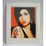 ED O'FARRELL Amy Winehouse, limited edition print, signed and numbered 6/200, 37cm x 29cm