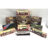 SELECTION OF CORGI, ATLAS, SOLIDO AND LLEDO TOY VEHICLES comprising of a Boeing Stratocruiser,