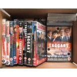 LARGE SELECTION OF DVDs including the complete series of the ever popular Taggart television series