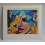 ED O'FARRELL Lady Gaga Telephone, limited edition print, signed and numbered 3/200, 28cm x 33.5cm