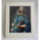 ED O'FARRELL David Grohl, limited edition print, signed and numbered 3/200, 37cm x 29cm