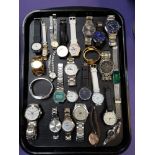 SELECTION OF LADIES AND GENTLEMEN'S WRISTWATCHES including Casio, Seiko, Daniel Wellington,