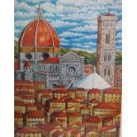 ED O'FARRELL Santa Maria Del Fuire, Florence, limited edition print, signed and numbered 16/200,