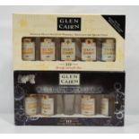TWO MINIATURE SETS FROM GLEN CAIRN comprising: one Glen Cairn Regions of Scotland Malts