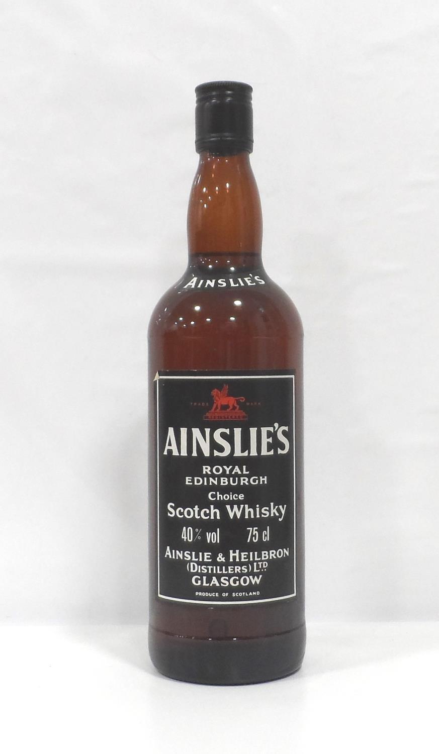 AINSLIE'S ROYAL EDINBURGH A rare blend from Ainslie & Heilbron. Ainslie's Royal Edinburgh Choice