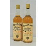 ROSS PRIORY FINEST SCOTCH WHISKY A pair of bottles of the Ross Priory Blended Scotch Whisky