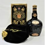 CHIVAS BROTHERS ROYAL SALUTE LXX A bottle of the famous Royal Salute LXX 21 Year Old Blended