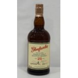 GLENFARCLAS 21YO A nice bottle of the Glenfarclas 21 Year Old Single Malt Scotch Whisky. 700ml.