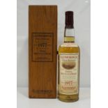 GLENMORANGIE 1977 VINTAGE A great example of a Limited Edition Glenmorangie 1977 Vintage Single Malt