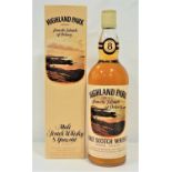 HIGHLAND PARK 8YO A fine bottle of the Highland Park 8 Year Old Single Malt Scotch Whisky bottled in