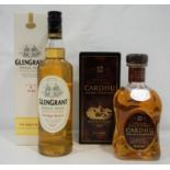 TWO SINGLE MALTS A brace of Single Malts comprising: one Cardhu 12 Year Old Single Malt Scotch