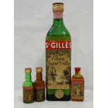 RHUM ST. GILLES CIRCA 1960s A good bottle of vintage Rhum St. Gilles from the French Antilles,