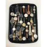 SELECTION OF LADIES AND GENTLEMEN'S WRISTWATCHES including Rotary, Citizen Eco-Drive, Daniel