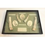 LARGE SELECTION OF SCRIMSHAWS including seven reproduction pieces together with plaques of the