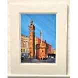 ED O'FARRELL The Tolbooth, Glasgow, limited edition print, signed and numbered 137/850, 36cm x 25.