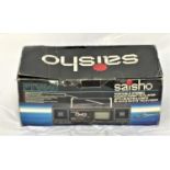 SAISHO PORTABLE STEREO AND COMBINATION TELEVISION with a built in radio and cassette player, in