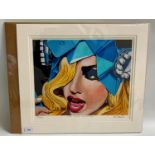 ED O'FARRELL Lady Gaga Telephone, print, signed and numbered, 2/200, 28cm x 33.5cm