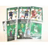 LARGE SELECTION OF CELTIC FOOTBALL CLUB CHAMPIONS LEAGUE PROGRAMMES from 1998, 2001, 2002, 2003,
