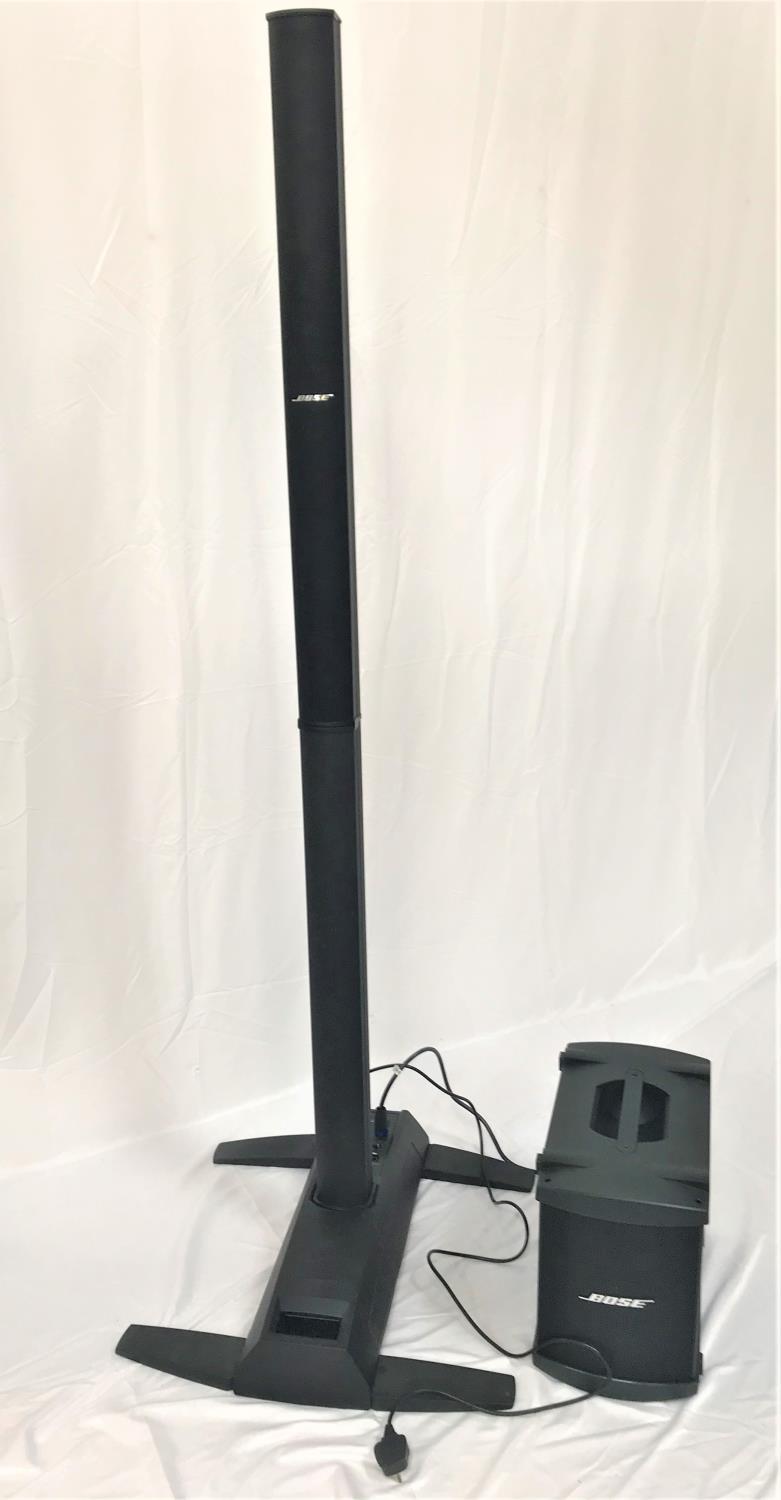 BOSE L1 MODEL 1S PORTABLE PA SYSTEM WITH B1 BASS MODULE comprising Power Stand, Array loud speaker - Image 2 of 3