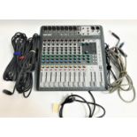 SOUNDCRAFT SIGNATURE 12 MULTI-TRACK MIXER with integrated USB interface, Lexicon effects