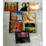 LARGE SELECTION OF CDs mainly classical, approximately 227, one box
