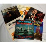 SELECTION OF VINYL LP RECORDS including Holst The Planets, Lynn Anderson, Bing Crosby and many