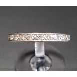 DIAMOND ETERNITY RING the twenty-three diamonds totalling approximately 0.7cts, in unmarked