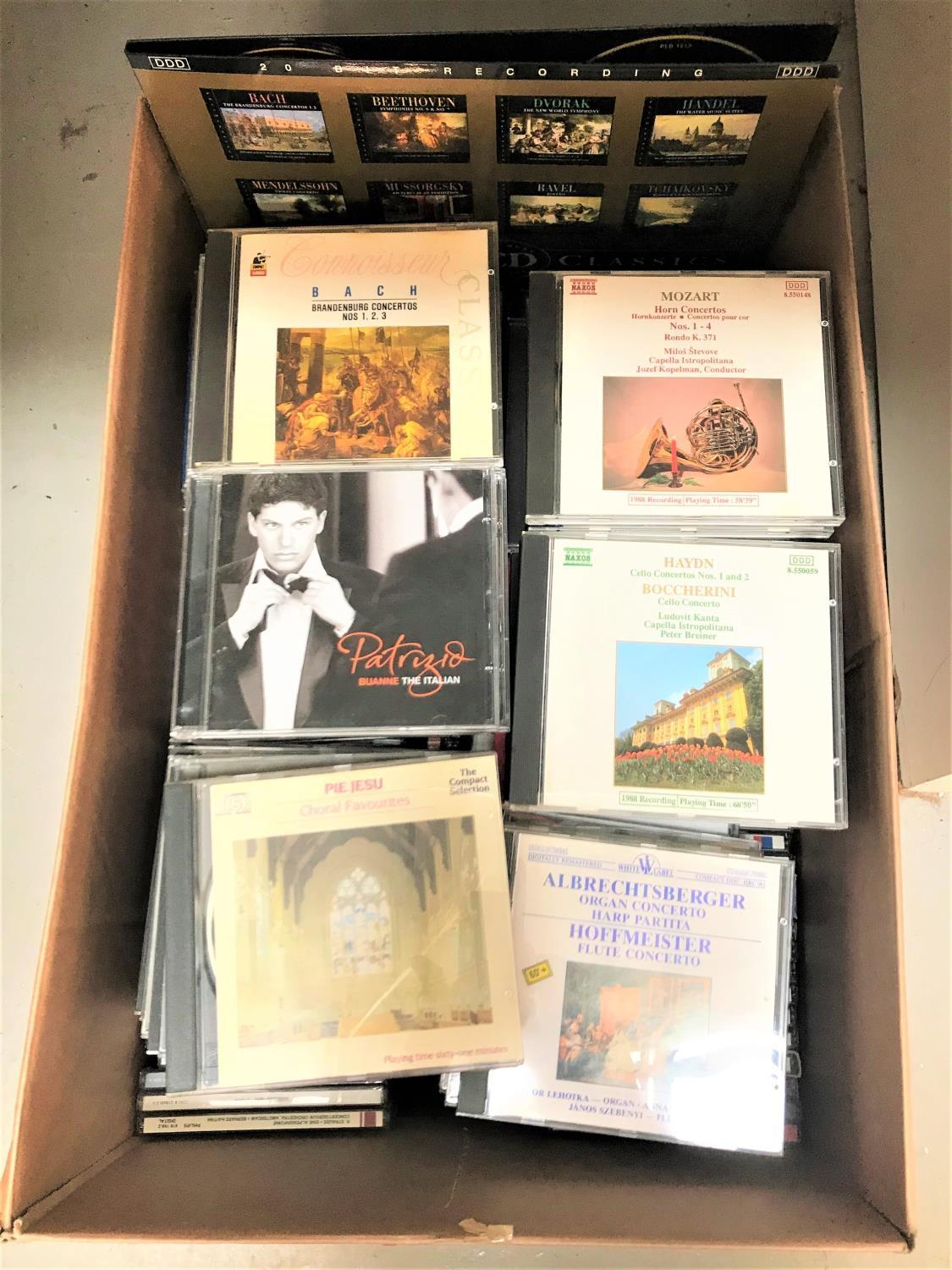 LARGE SELECTION OF CLASSICAL CDs including Mozart, Chopin, Rachmaninov, Grieg, Schuman, Beethoven