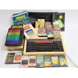 BBC MICRO COMPUTER SYSTEM with keyboard and Cumana disk drive, together with BBC user guide and