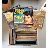 LARGE SELECTION OF LPs including Roy Orbison, Andy Williams, Jim Reeves, James Last, Bucks Fizz,