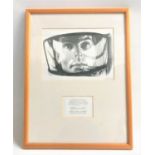 2001: A SPACE ODYSSEY FRAMED LIMITED EDITION PRINT signed and dated John C 2000, number 7 of 500,