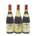 THREE E. LORON & FILS CHATEAUNEUF-DU-PAPE A selection of three bottles of Chateauneuf-du-Pape