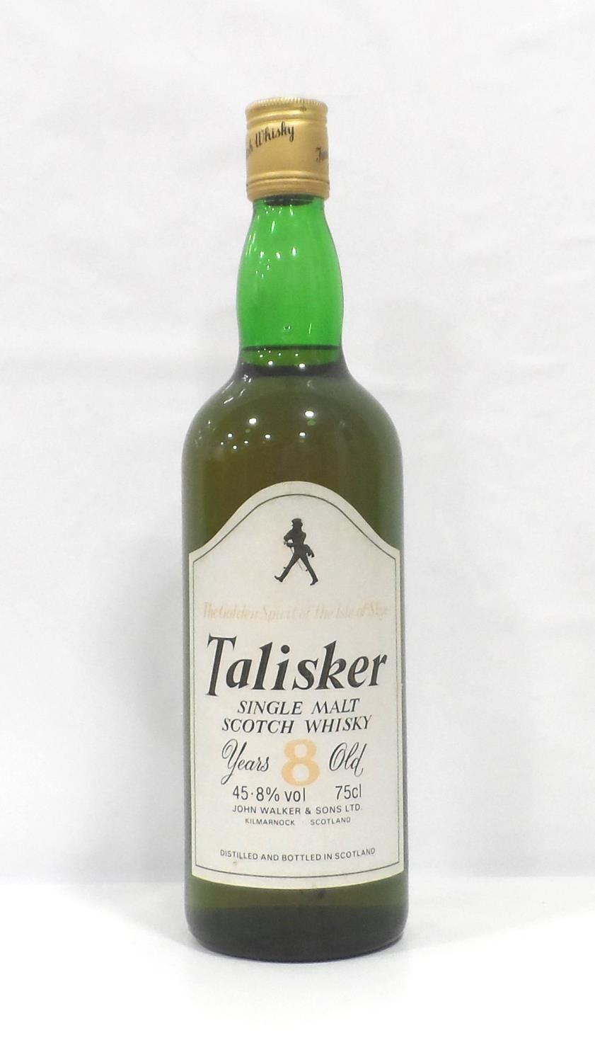 TALISKER 8YO An older bottling of the Talisker 8 Year Old Single Malt Scotch Whisky bottled by