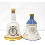 TWO ROYAL BELL'S DECANTERS A pair of Bell's Decanters celebrating royal birthdays. Comprising: one