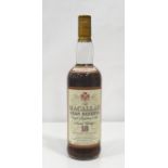 MACALLAN GRAN RESERVA 18YO - 1979 A rare and sought after bottle of the famous Macallan 18 Year