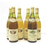 SIX BOTTLES OF MACON-VILLAGES A selection of bottles of vintage bottles of Macon-Villages,