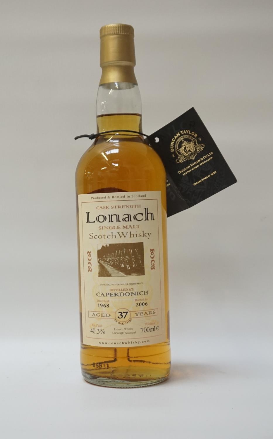 CAPERDONICH 1968 - DUNCAN TAYLOR Caperdonich 37 Year Old Single Malt Scotch Whisky from Duncan