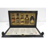 JOHNNIE WALKER SPECIAL COLLECTION MINIATURES A boxed set of five miniatures celebrating 500 years of