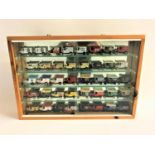 COLLECTION OF DAYS GONE DIE CAST VEHICLES all forty delivery vans sign written and contained in a