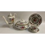 PARAGON PORCELAIN DINNER AND COFFEE SERVICE decorated in the Tree Of Kashmir pattern, comprising a