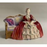 ROYAL DOULTON FIGURE BELLE O' THE BALL HN1997, 15.5cm high