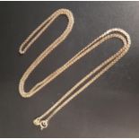 TEN CARAT GOLD NECK CHAIN approximately 60cm long and 4.8 grams