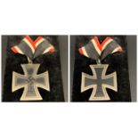 WWII GERMAN NAZI THIRD REICH IRON CROSS centered with a swastika and marked 1939 and the back