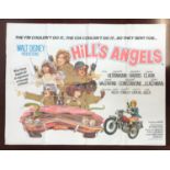 TEN 1970s BRITISH QUAD FILM POSTERS comprising 'Hill's Angels' (1978); 'The In-Laws' (1979),