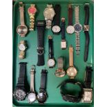 SELECTION OF LADIES AND GENTLEMEN'S WRISTWATCHES including Casio, Skagen, Caravelle, Sekonda, G-