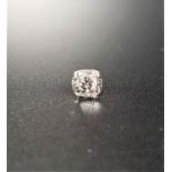 CERTIFIED LOOSE DIAMOND with GIA certificate stating the diamond to be a cushion modified