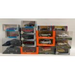 SELECTION OF DIE CAST VEHICLES with examples from Gate, Corgi, Atlas, Mini Champs, Eagles Race and