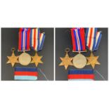 WWII MEDAL TRIO comprising the War Medal, The France And German Star and The 1939-1945 Star (3)