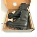 PAIR OF MAGNUM VIPER BOOTS in black leather, size 11, new and unused, boxed